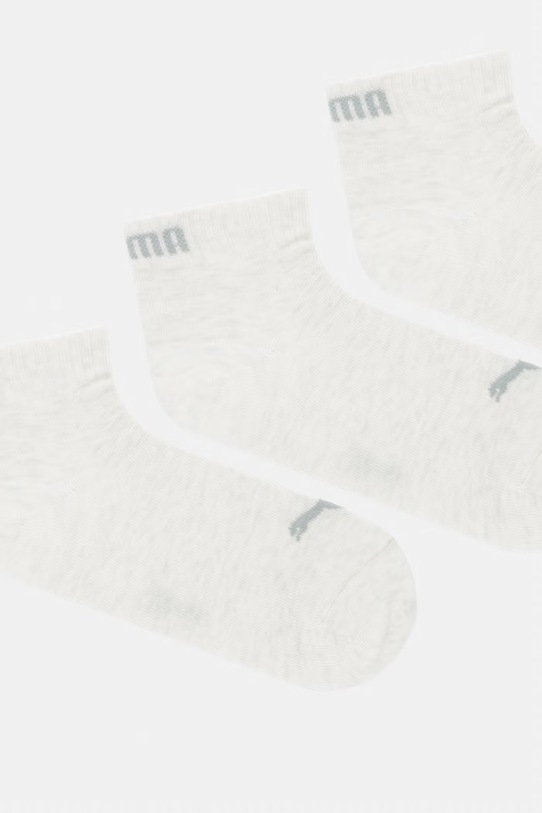 Puma skarpetki QUARTER PLAIN 3-pack 938589.D beżowy SS26