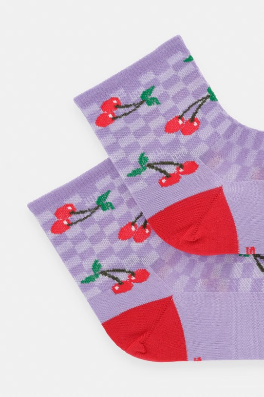 Darn Tough skarpety damskie z wełną merino 6102 fioletowy SS26