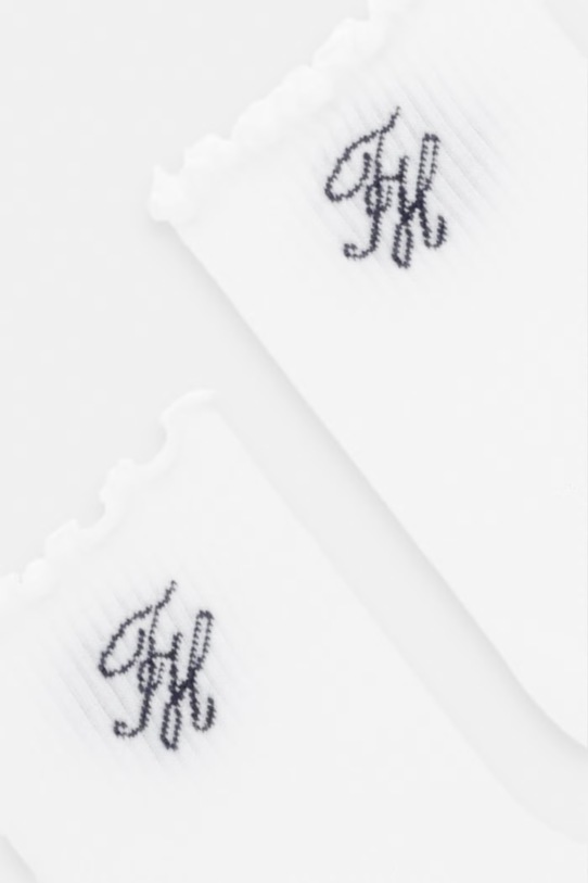 Tommy Hilfiger skarpety damskie 2-pack 701238772 biały SS26