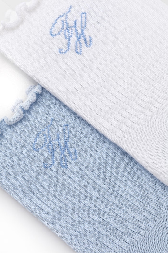 Tommy Hilfiger skarpety damskie 2-pack 701238772 niebieski SS26