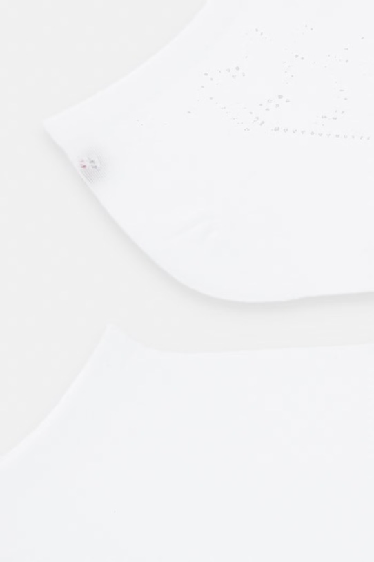 Tommy Hilfiger skarpety damskie 2-pack 701238777 biały SS26