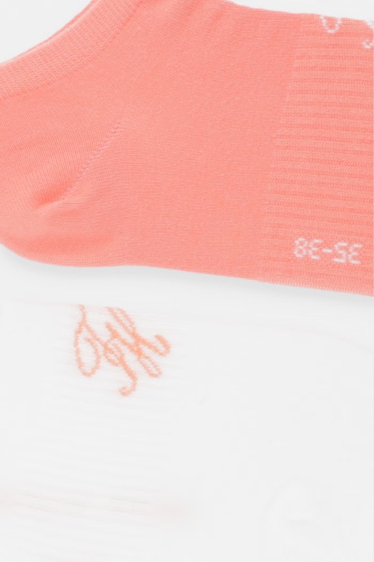 Tommy Hilfiger skarpety stopki damskie 701238779 pomarańczowy SS26