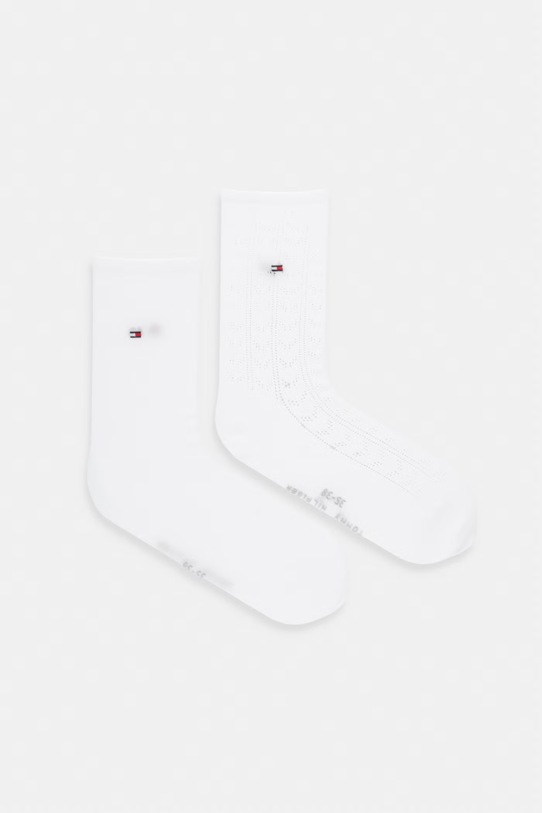 Tommy Hilfiger skarpety damskie 2-pack biały 701238849
