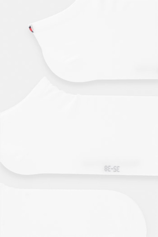 Tommy Hilfiger skarpety damskie 3-pack 701239619 biały SS26