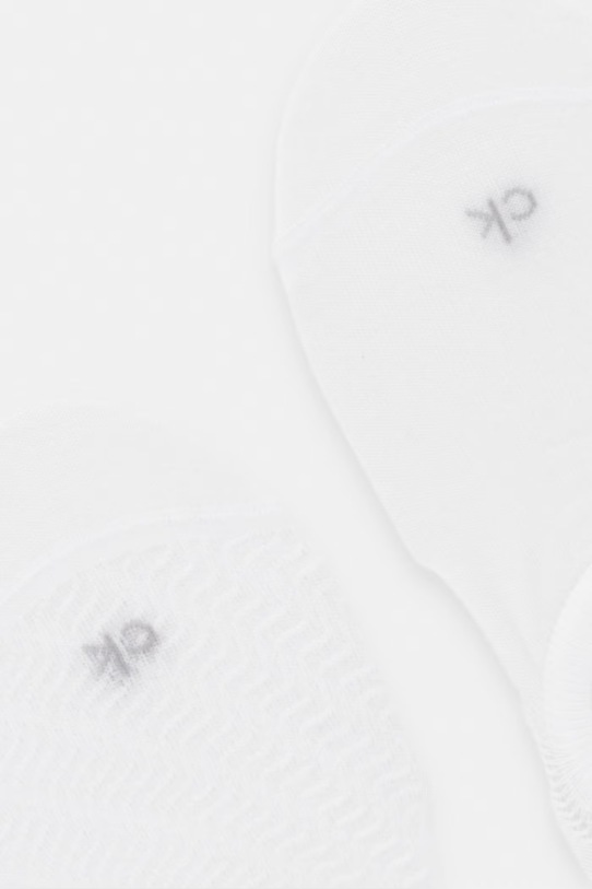 Calvin Klein skarpety stopki damskie 701238125 biały SS26