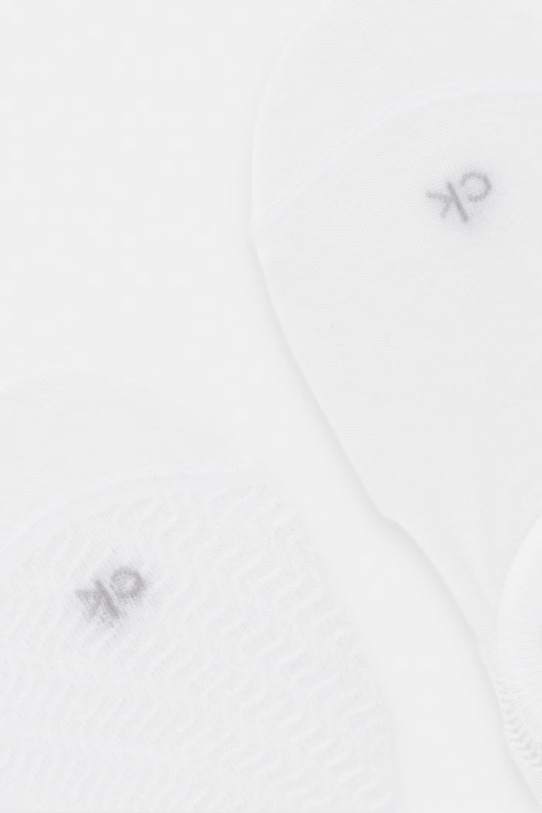 Calvin Klein skarpety stopki damskie 701238125 biały SS26