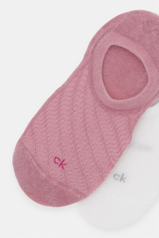 Calvin Klein skarpety stopki damskie 701238125 różowy SS26