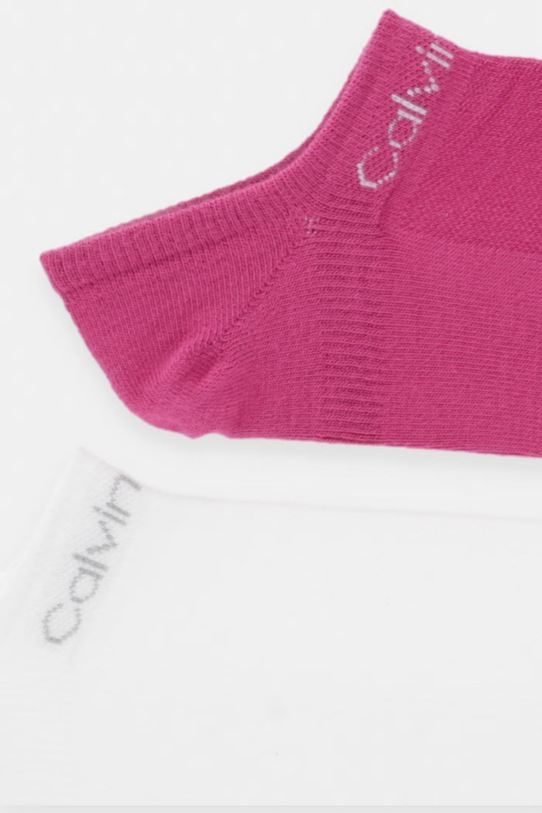 Calvin Klein skarpety damskie 2-pack 701238141 różowy SS26