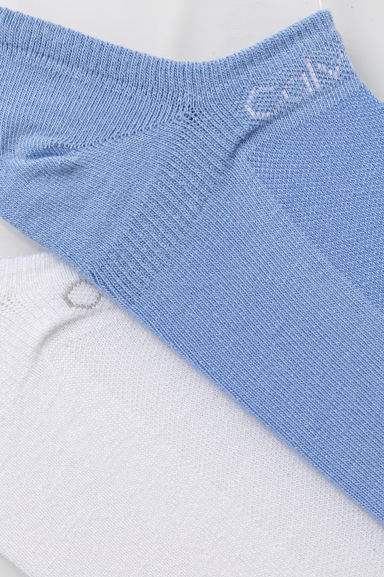 Calvin Klein skarpety damskie 2-pack 701238141 niebieski SS26