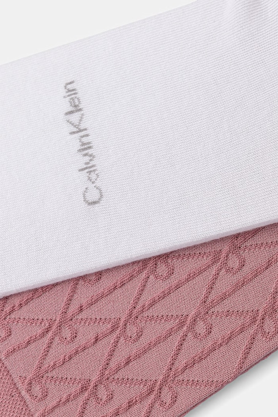 Calvin Klein skarpety damskie 2-pack 701237676 różowy SS26