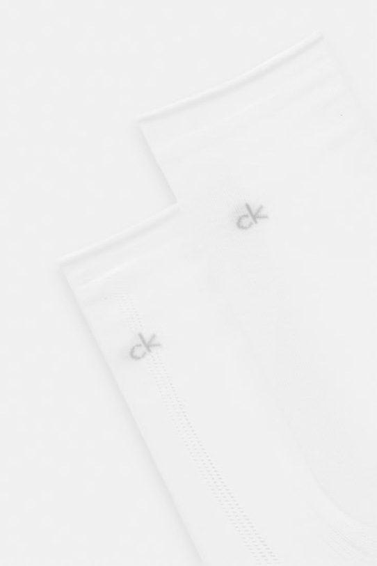 Calvin Klein skarpety damskie 2-pack 701238120 biały SS26