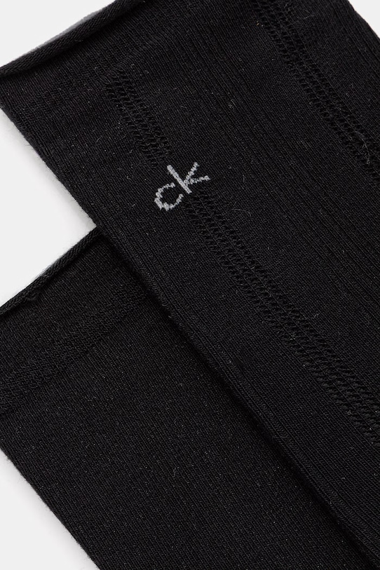 Calvin Klein skarpety damskie 2-pack 701238120 czarny SS26