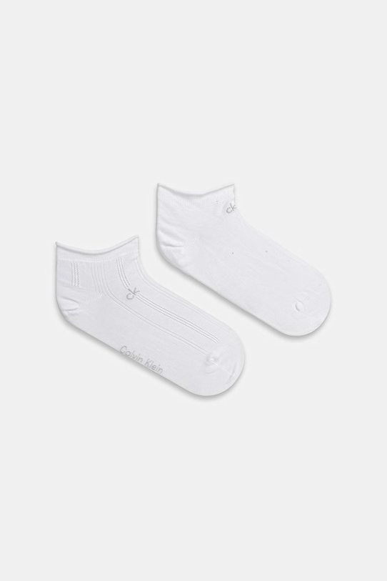 Calvin Klein skarpety damskie 2-pack biały 701238121