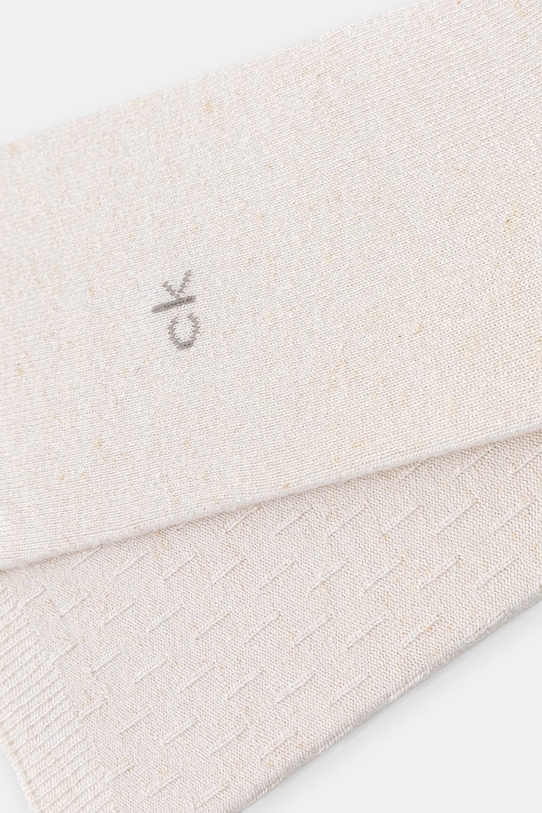 Calvin Klein skarpety damskie 2-pack 701238803 beżowy SS26
