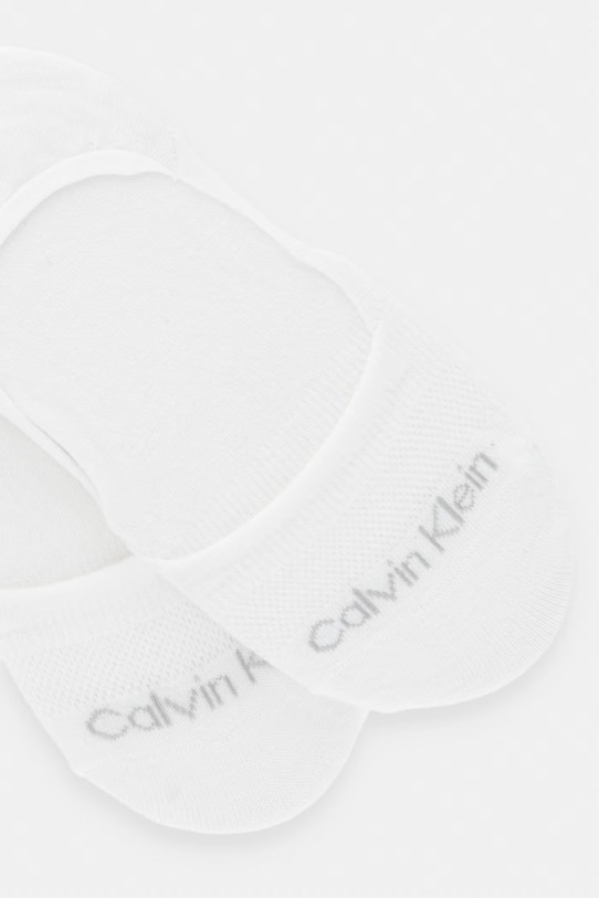 Calvin Klein skarpety stopki damskie 701239295 biały SS26
