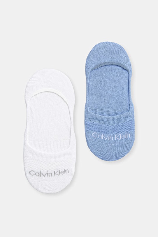 Calvin Klein skarpety stopki damskie niebieski 701239295