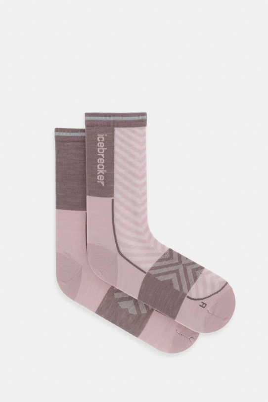 Κάλτσες Icebreaker Run+ Ultralight εξωτερική ροζ IB0A56VM0MG1