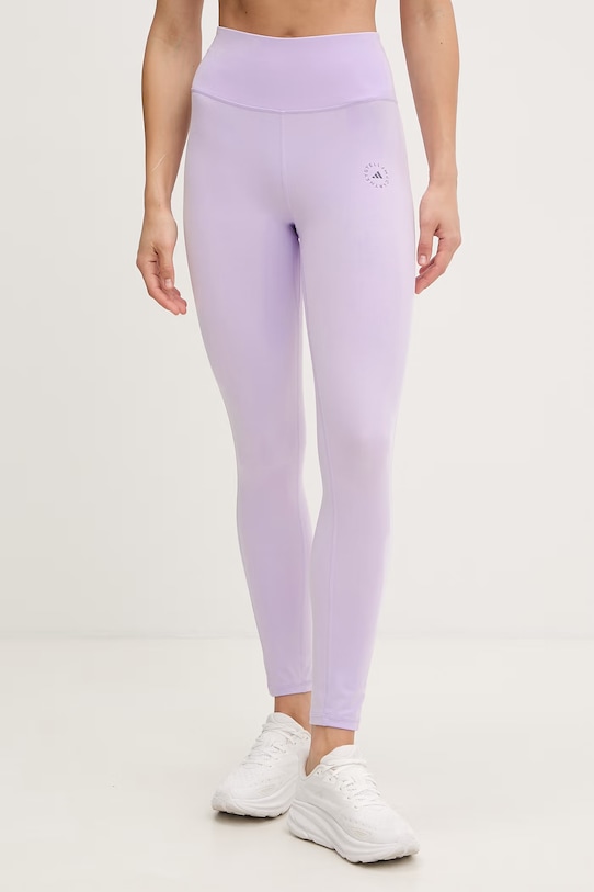 adidas by Stella McCartney legginsy damskie fioletowy JY8177