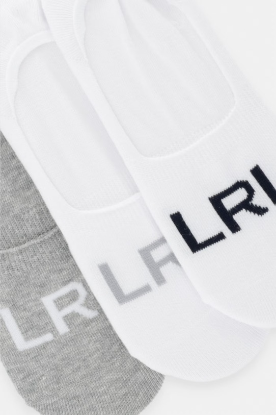 Lauren Ralph Lauren skarpety stopki damskie 3-pack 454972832 biały SS26