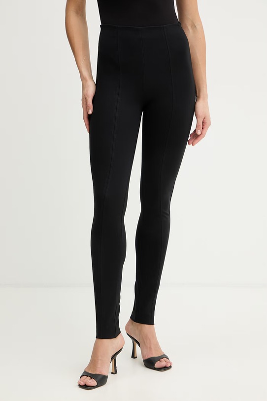 BOSS Orange legginsy C_Tegging1 z elastanem czarny 50556872