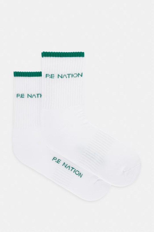 P.E Nation skarpety damskie Vita biały 261A085