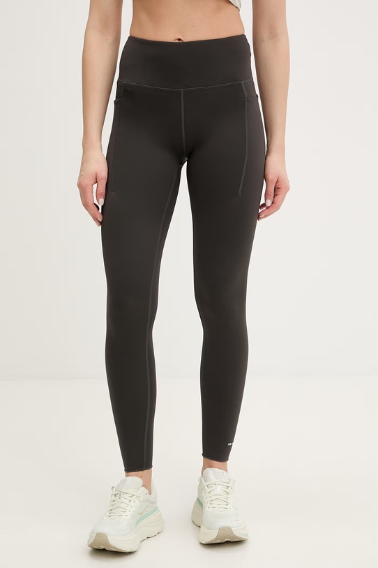 P.E Nation legginsy treningowe Recalibrate z elastanem szary 243G319