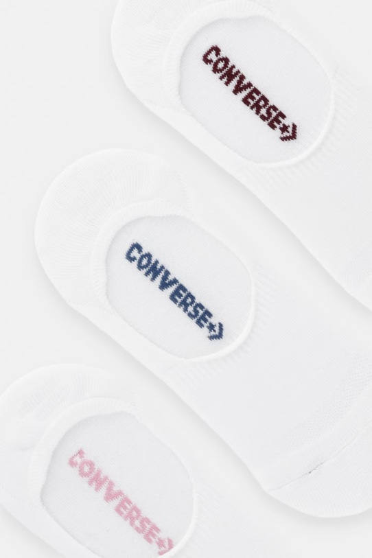 Converse skarpety stopki damskie 3-pack WC0593 biały SS26