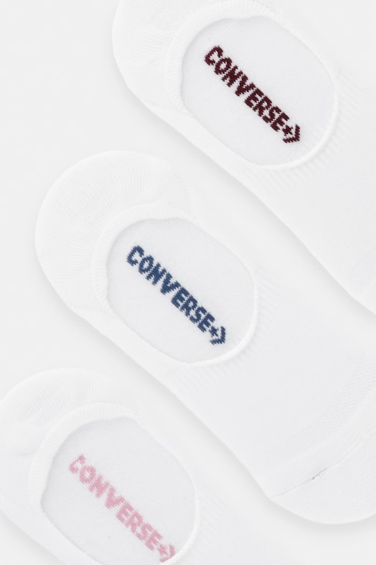 Converse skarpety stopki damskie 3-pack WC0593 biały SS26
