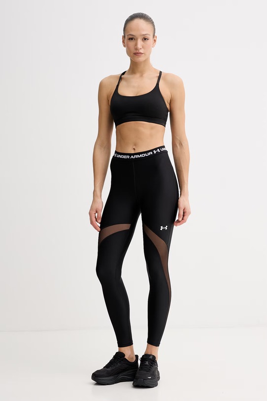 Under Armour legginsy damskie HeatGear 6010009 czarny SS26