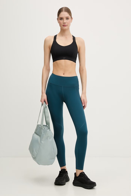 Sweaty Betty legginsy damskie Power SB540078 turkusowy SS26