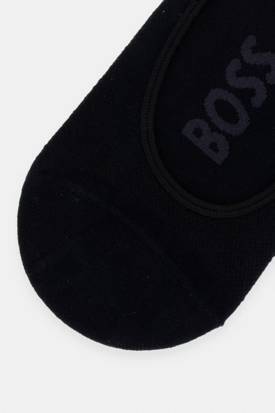 BOSS skarpety stopki damskie 2P IN Piquet 2-pack 50561170 czarny SS26