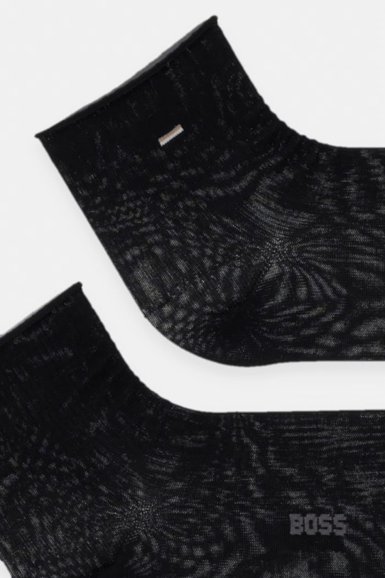 BOSS Γυναικείες Κάλτσες 2P SH Light Rib 2-pack 50567011 μαύρο SS26