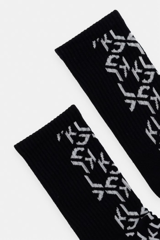 Κάλτσες Karl Lagerfeld Jeans 2-pack B1W47028 μαύρο SS26