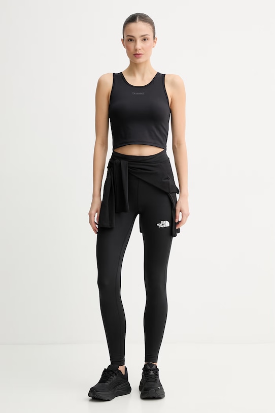 The North Face legginsy damskie LIGHTBRIGHT NF0A8FZFJK31 czarny SS26