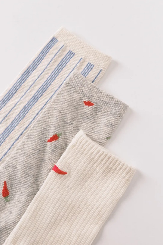 women'secret skarpety damskie 3-pack 4483401 szary SS26