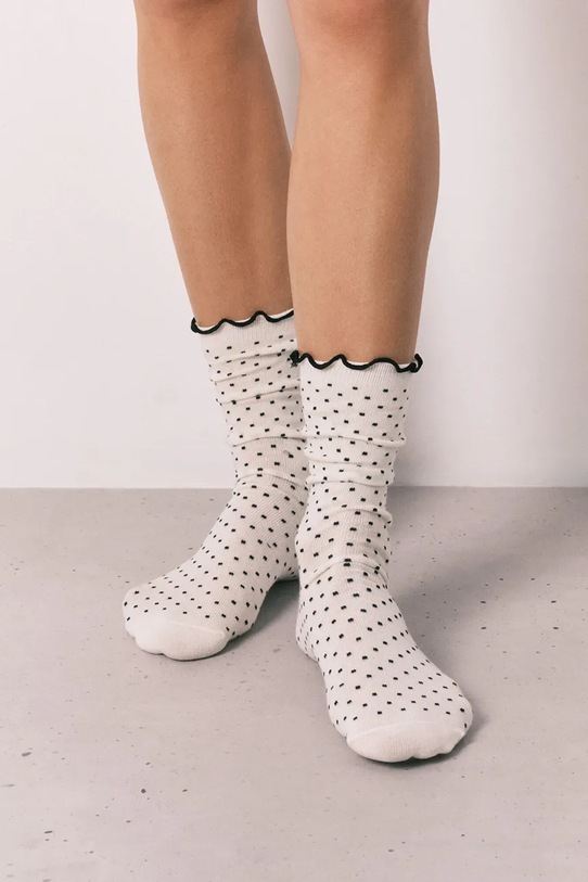 Odzież women'secret skarpety damskie 3-pack 4483410 beżowy