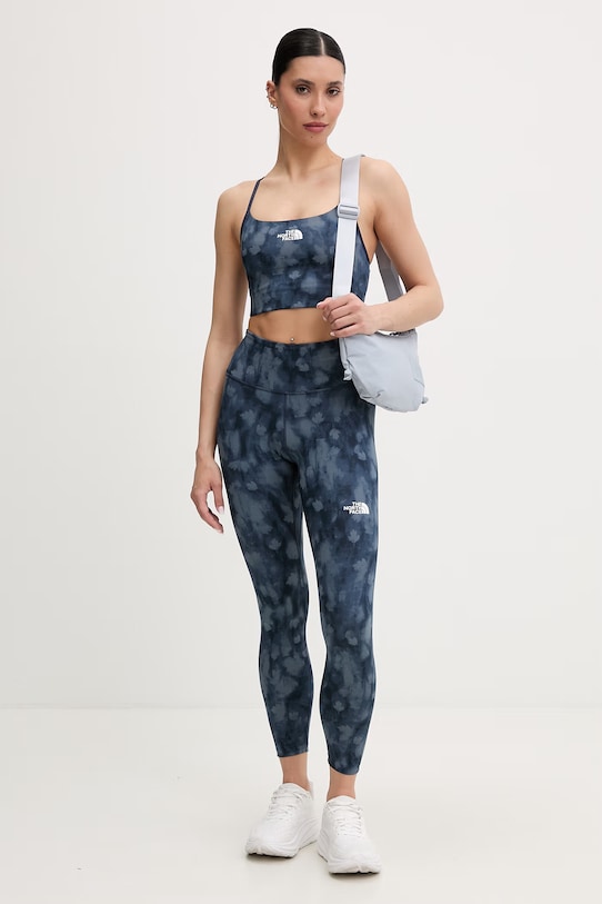 The North Face legginsy damskie FLEX NF0A8BQSJZ91 granatowy SS26
