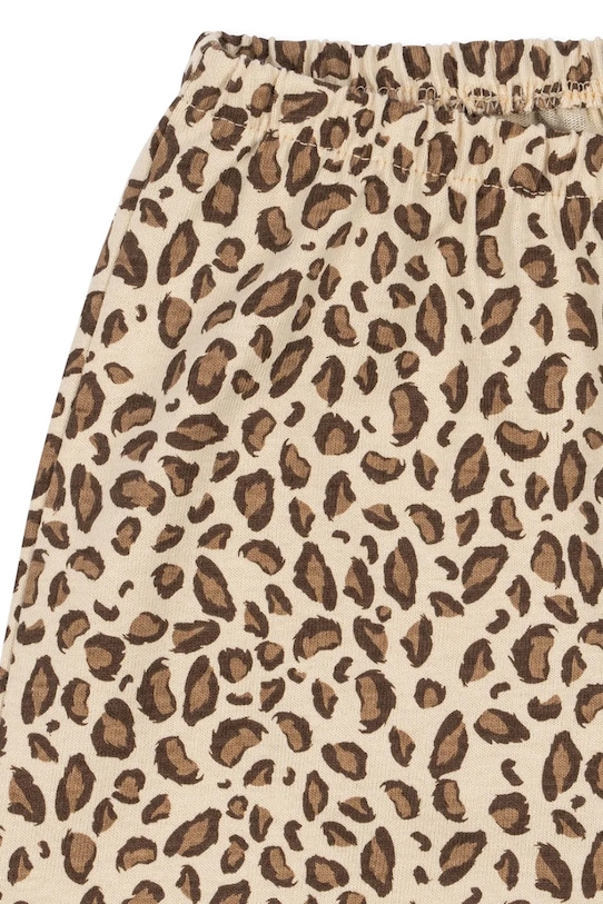 Dievča Detské bavlnené nohavice Konges Sløjd DREY PANTS GOTS KS104291.PreSpring viacfarebná