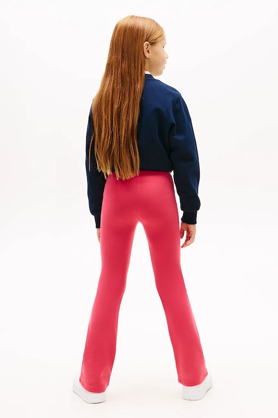 Tommy Hilfiger legginsy dziecięce różowy KG0KG08980.128.176.PPY2
