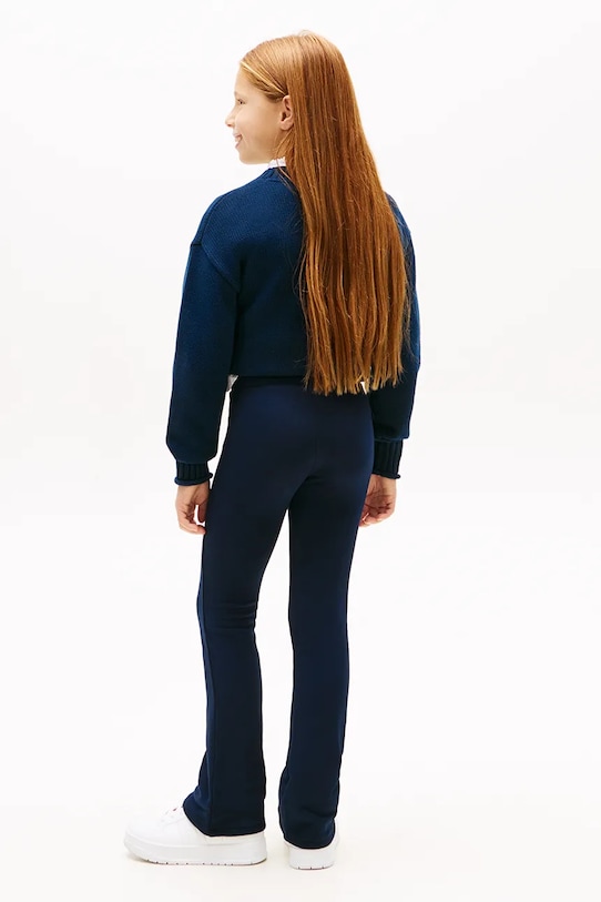 Tommy Hilfiger legginsy dziecięce granatowy KG0KG08980.128.176.PPY2