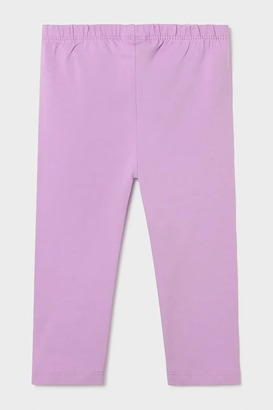 Mayoral legginsy niemowlęce 703.4F.Baby.PPY2 fioletowy SS26