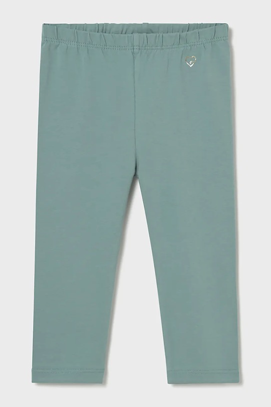 Mayoral legginsy niemowlęce z elastanem turkusowy 703.4F.Baby.PPY2