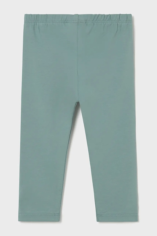 Mayoral legginsy niemowlęce 703.4F.Baby.PPY2 turkusowy SS26