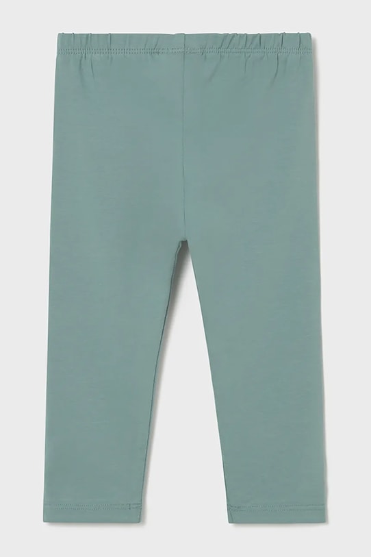 Mayoral legginsy niemowlęce 703.4F.Baby.PPY2 turkusowy SS26