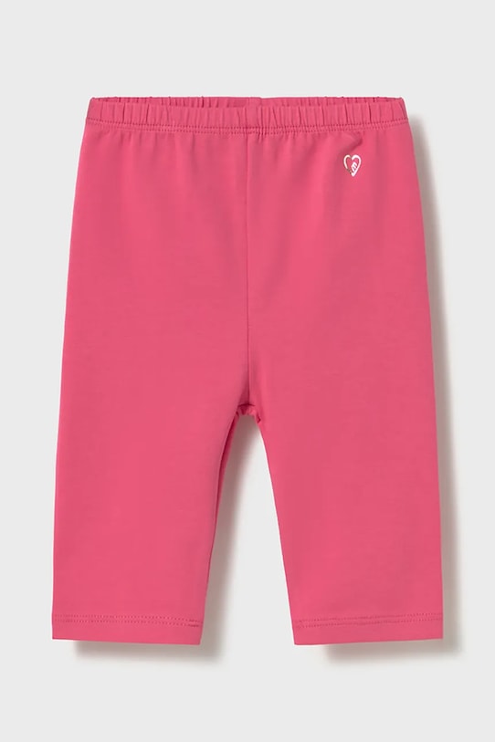 Mayoral legginsy niemowlęce z elastanem różowy 706.4K.Baby.PPY2