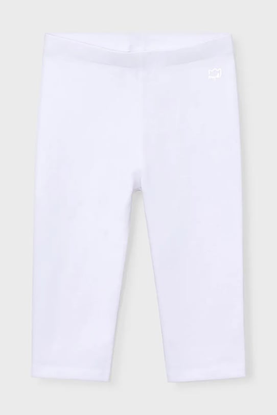 Παιδικά κολάν Mayoral με ελαστάν λευκό 723.6J.Mini.PPY2