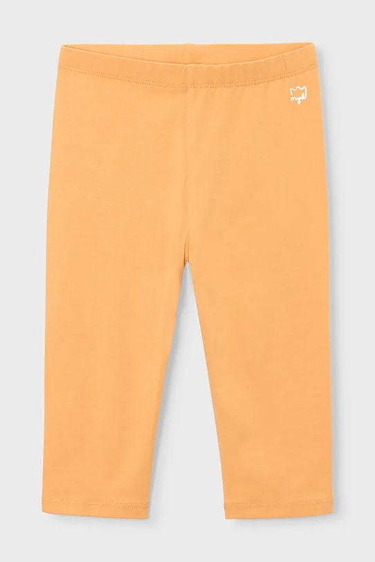 Mayoral legginsy dziecięce z elastanem pomarańczowy 723.6J.Mini.PPY2