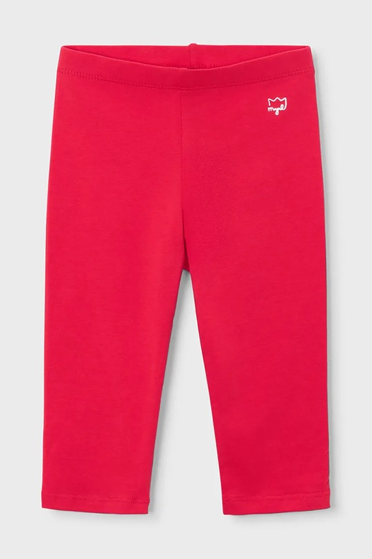 Mayoral legginsy dziecięce z elastanem czerwony 723.6J.Mini.PPY2