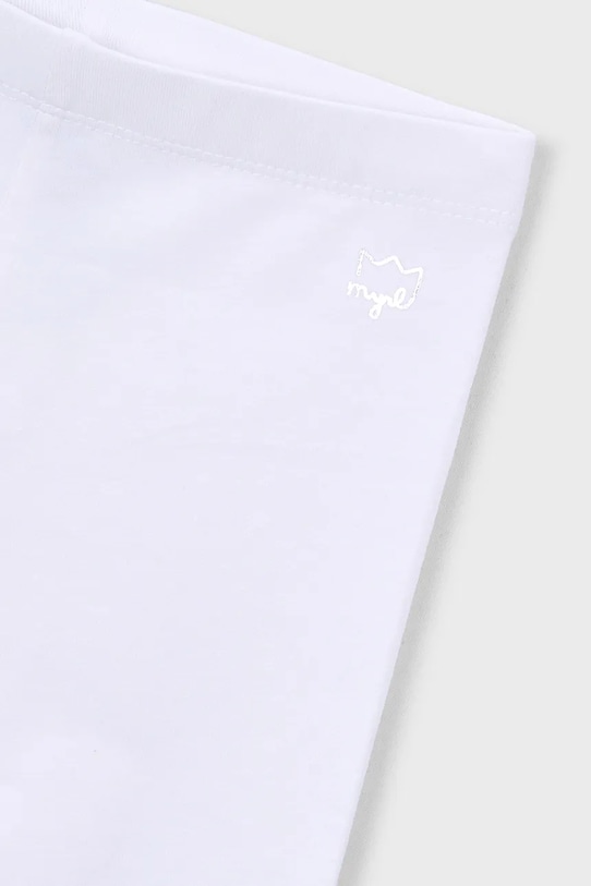Dziewczynka Mayoral legginsy dziecięce 748.6H.Mini.PPY2 biały