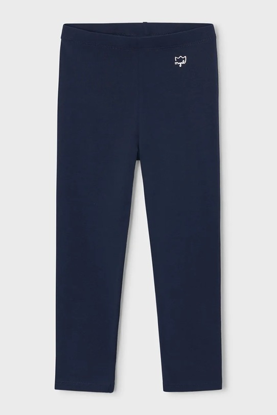Mayoral legginsy dziecięce z elastanem granatowy 748.6H.Mini.PPY2